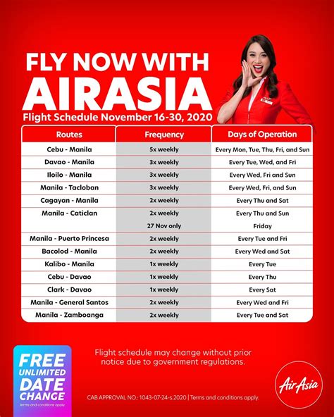 airasia flight schedule|Iba pa.